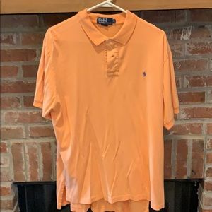 Orange XL short sleeve Polo Ralph Lauren